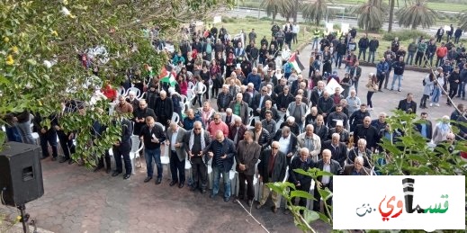 مشاركة واسعة بمسيرة العودة الى الطنطور على أراضي جديدة المكر